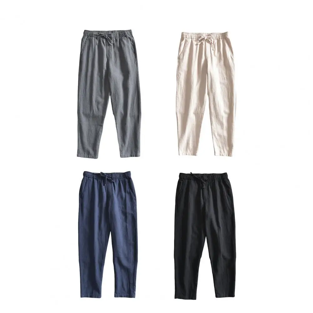 

Мужские дышащие охлаждающие повседневные брюки на весну/лето 202, свободные брюки с прямыми штанинами, спортивные брюки для отпуска, путешествий, работы