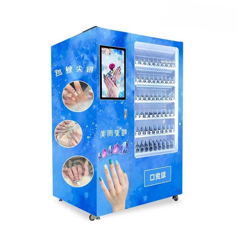 Shopping mall 24-hour fully automatic armor vending machine Nail art vending machine Commercial unmanned vending machine