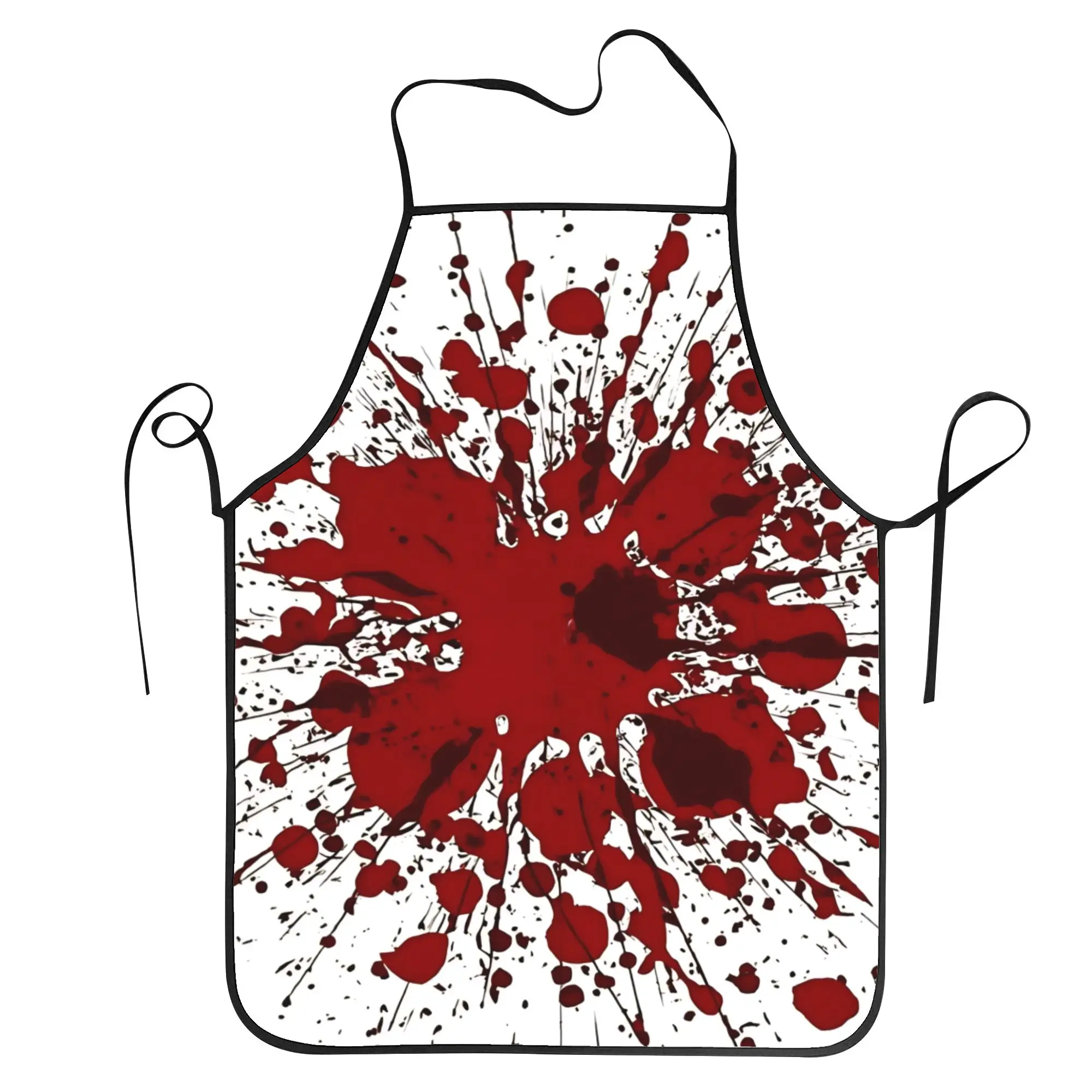 Blood Splatter(1) Apron  Fashion Cleaning Kitchen Accessories Home Manicure Aprons without Pocket