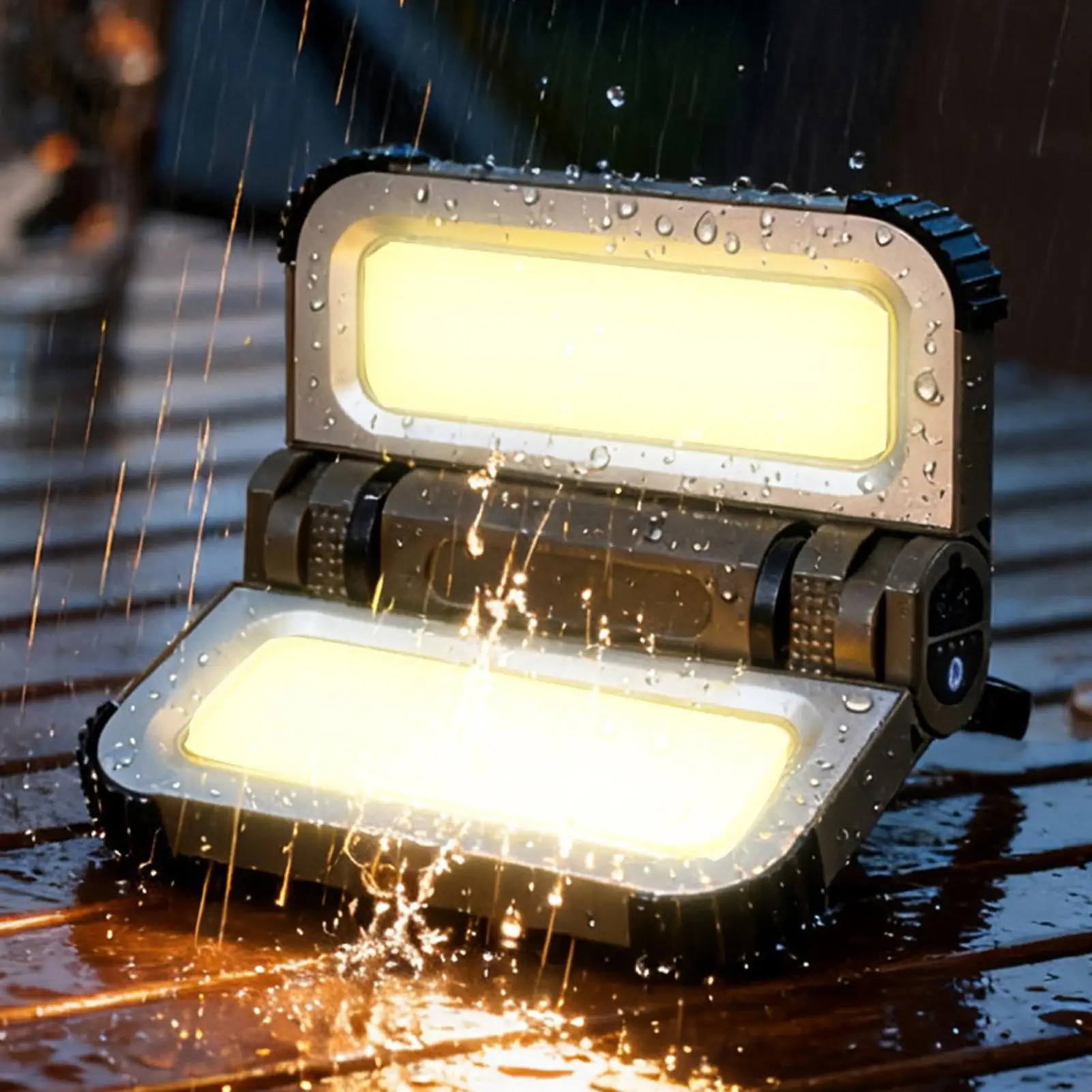 Camping Lantern Rechargeable Foldable Waterproof Rechargeable Solar Lanterns For Power Outages For Backpacking Hiking Tent Power