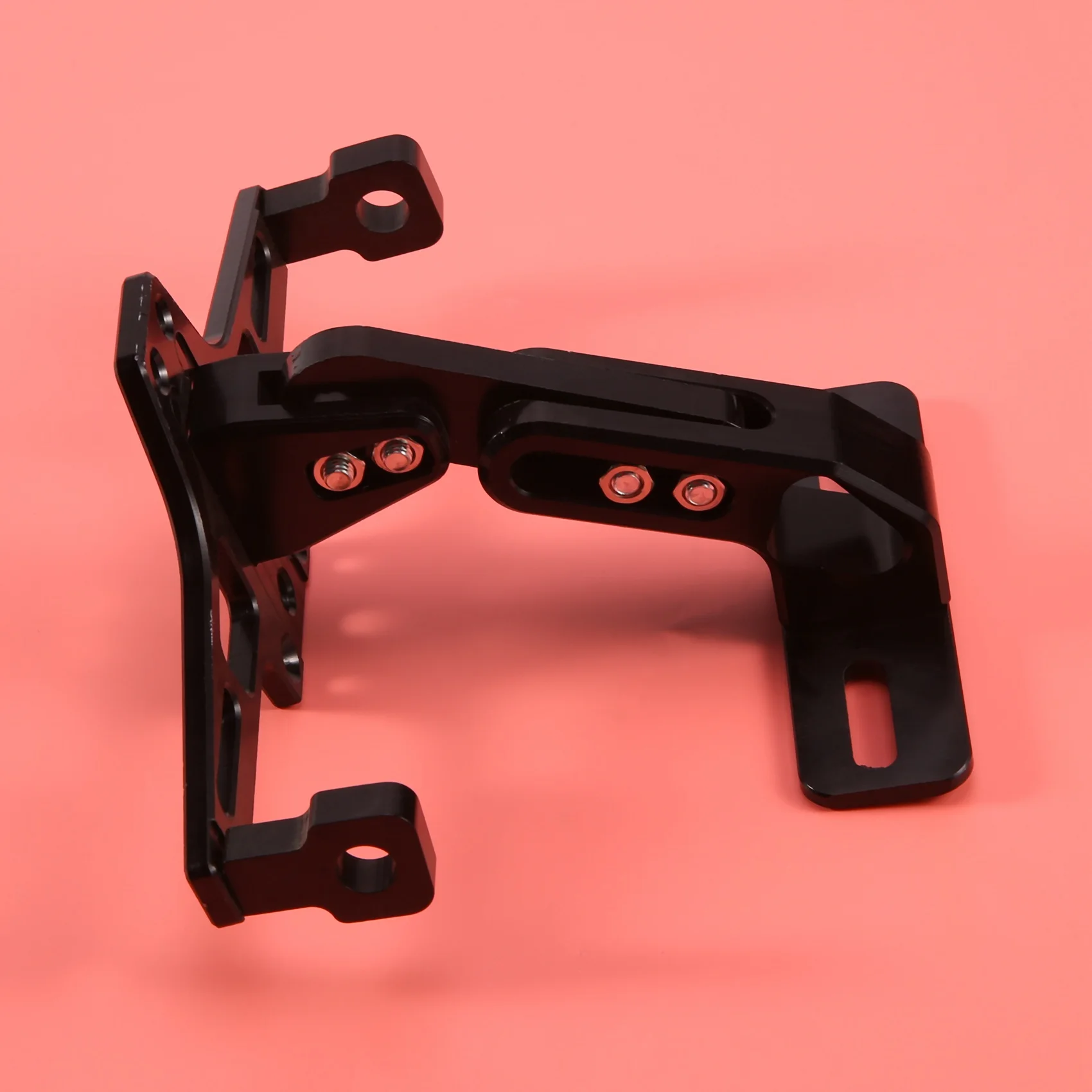 

Classic-Cnc Frame Motorcycle License Number Plate Holder Bracket With Led Light Adjustable For Yamaha Bws R25 R3 Mt03 Msx