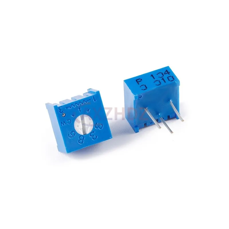 10PCS 3386P 100Ω - 1M Trimpot Trimmer Potentiometer ADJ Resistor 3386 500 Ohm 102 103 104 503 105 1K 2K 5K 10K 20K 50K 100K 500K - Image 6