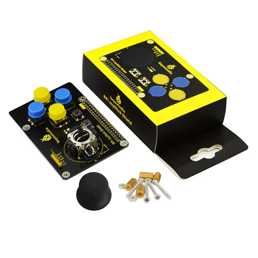Keyestudio RPI PS2 JoyStick Shield Chip PCF 85911 5V napięcie jeden kciuk joystick dla Raspberry Pi certyfikat CE