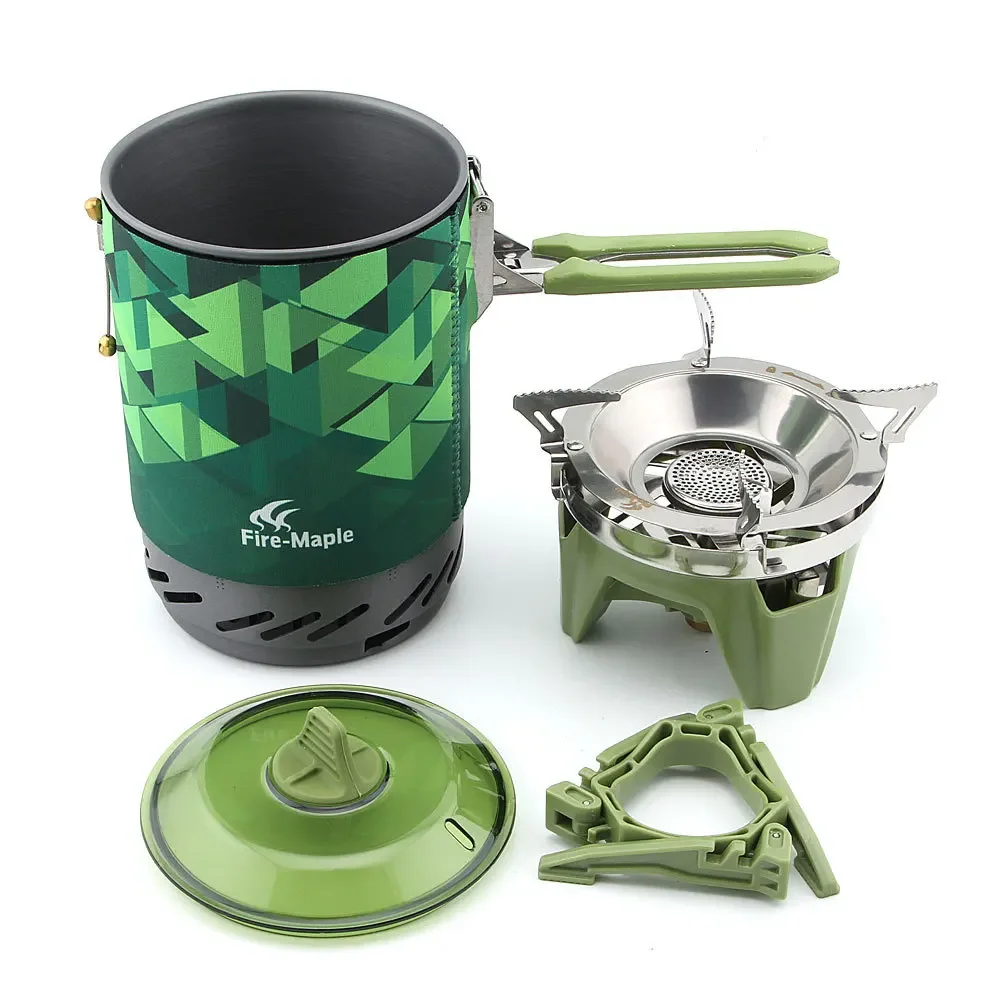

Outdoor Star X2 Camping, Hot Pot, Integrated, Furnace Single Pot, Windproof, Burner