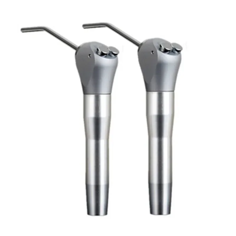 Professional 2 New 3-Way Triple Syringe Handpiece Lab Tool Air Water + 4 Nozzles Tips