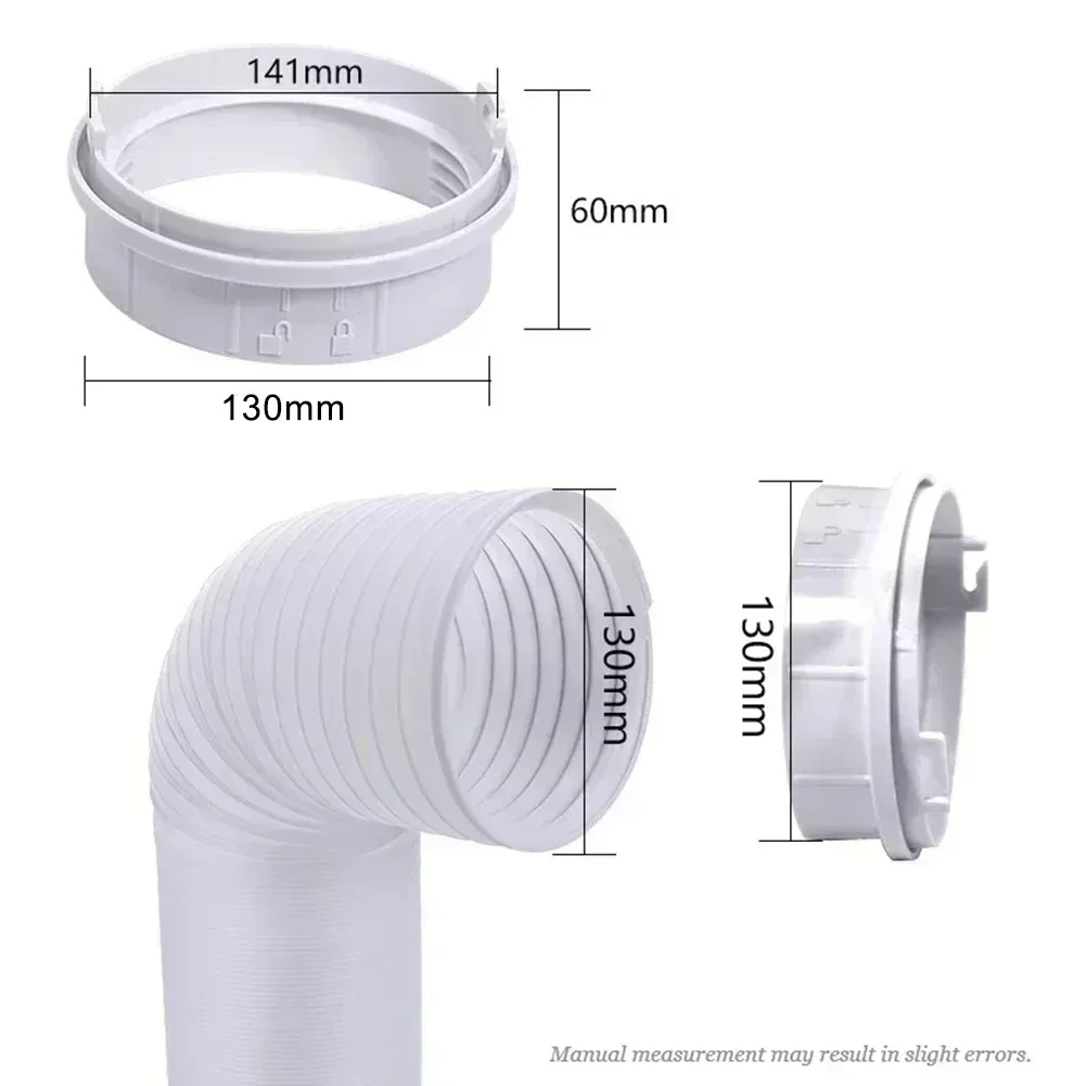 130mm Mobile Air Conditioner Exhaust Duct Interface For TCL Air Conditioner Body Home Improvement  Tool Accessory