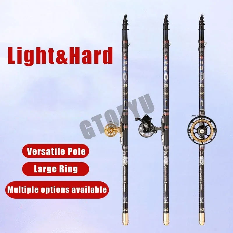 Combo Caña y Carrete Alto Carbono 4.5-10M – Ultraligera para Río - imagen 3