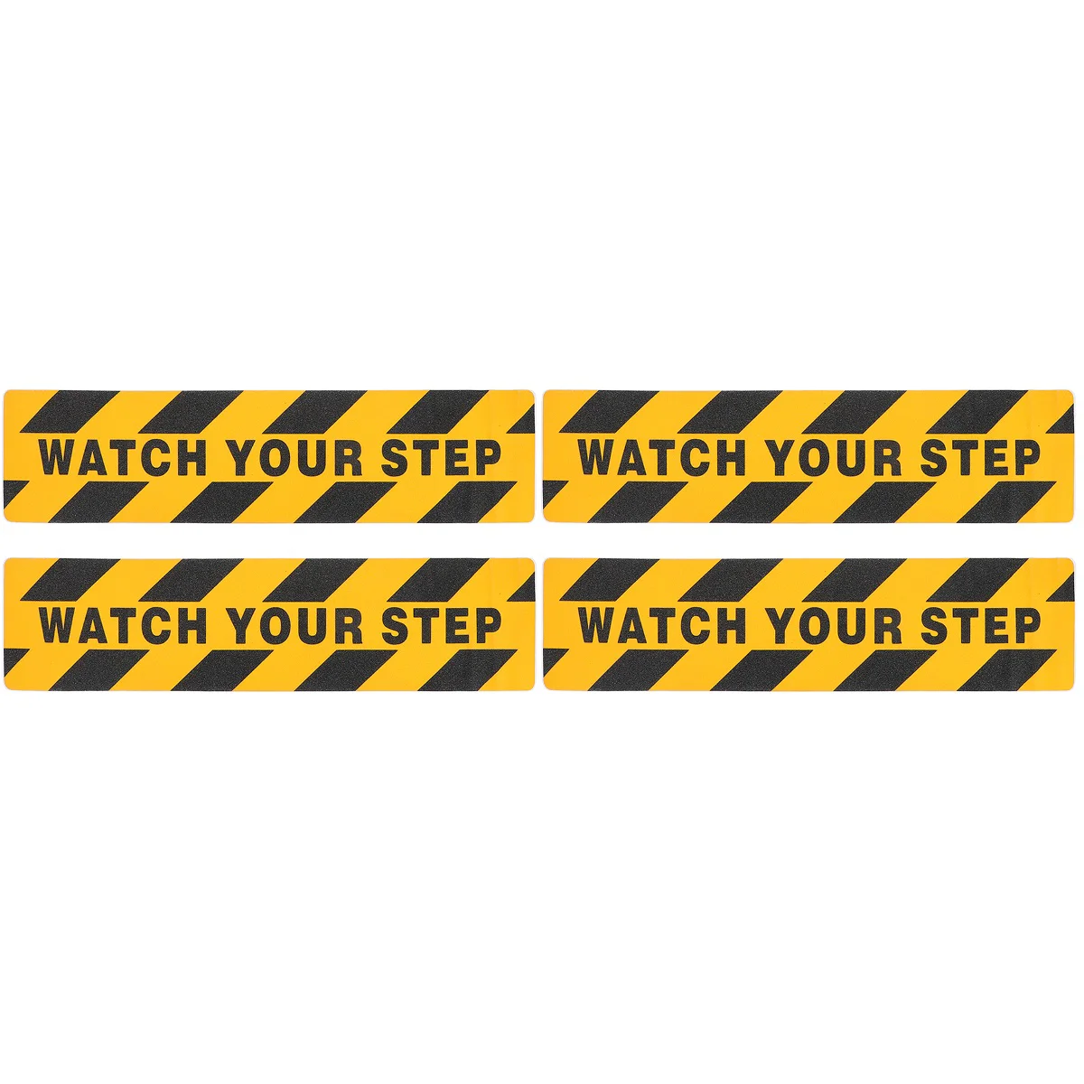 

2 Pack Non Warning Sticker Watch Your Step Signage Wet Floor Slippery Decals Safety Tape for Steps Grip Tape Stairs Caution