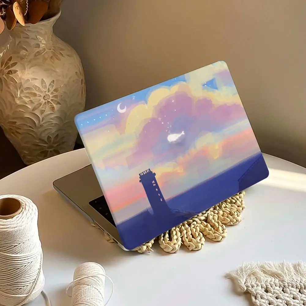 

DIY 15inch Laptop Stickers Skins A+C Side Scratch-proof Notebook Computer Cover Skin Waterproof Universal