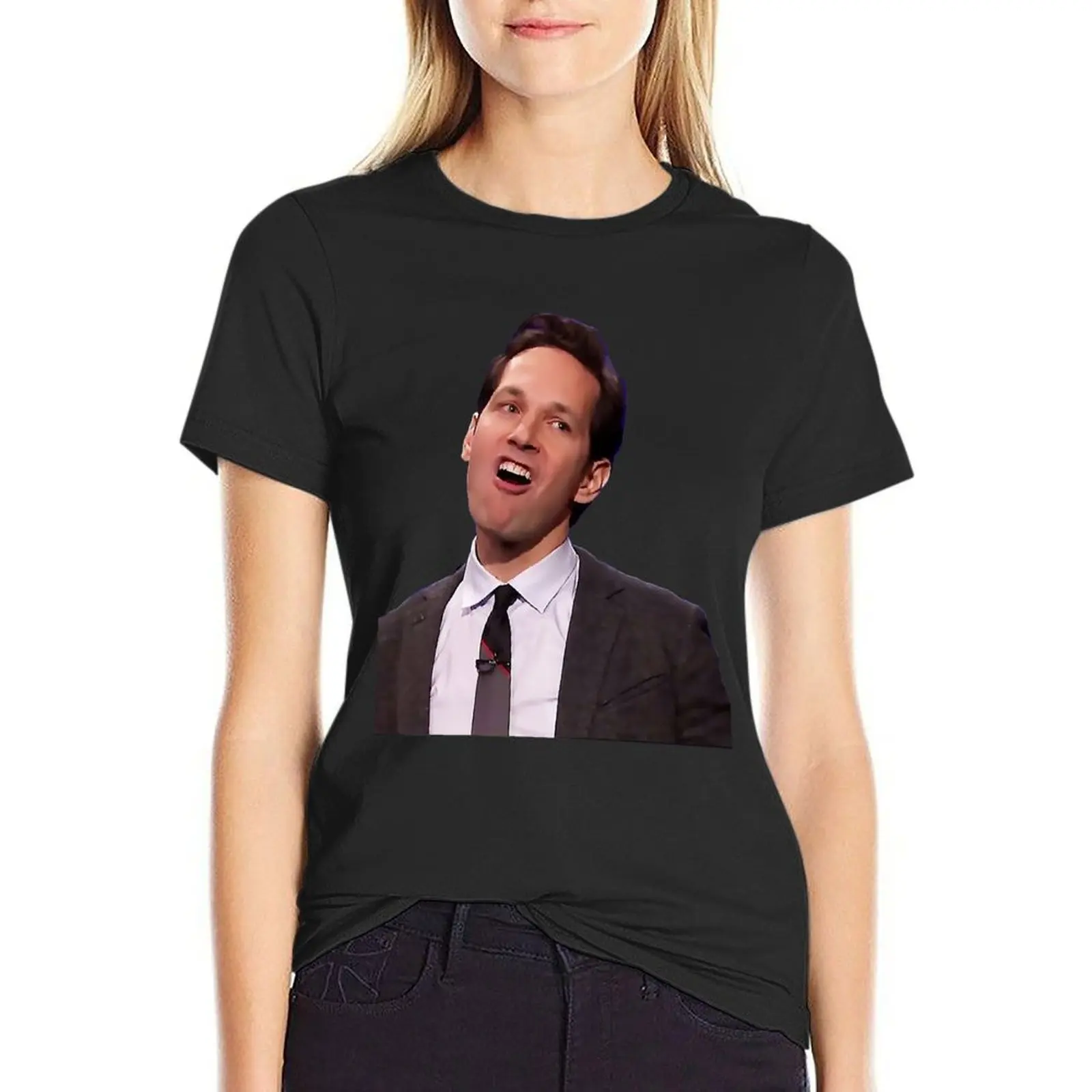 

Mens My Favorite Paul Rudd Gifts Music Fans T-Shirt Short sleeve tee blacks white t-shirts for Women