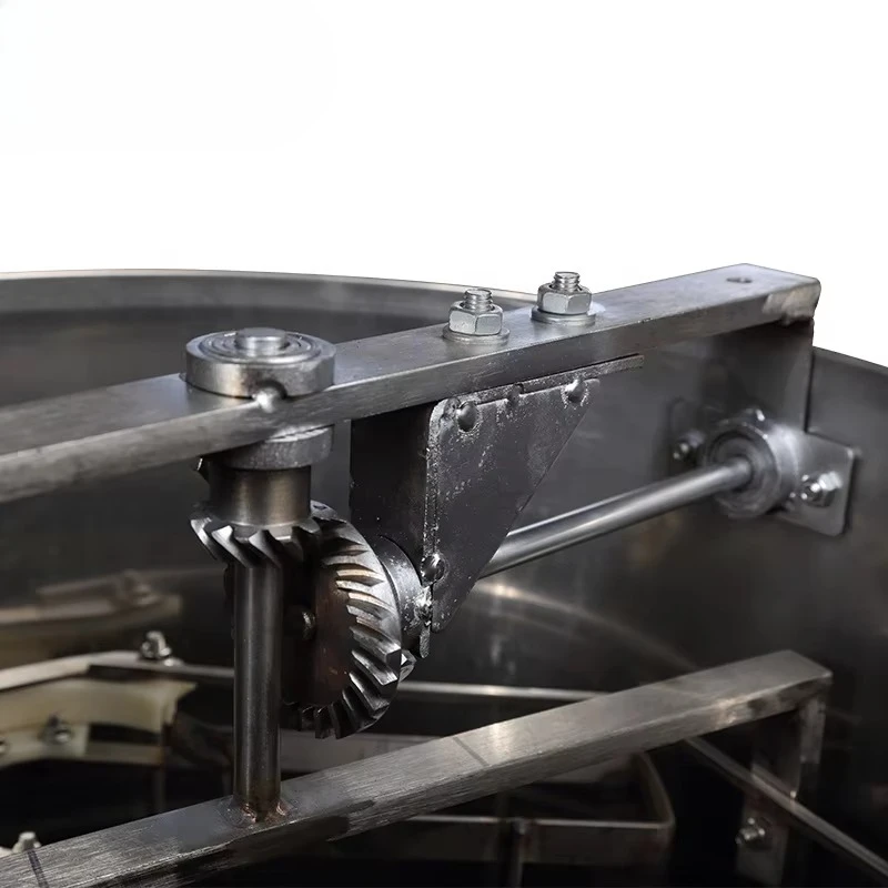 مغلق بالكامل 2-الإطار دليل شعاعي العسل النازع الفولاذ المقاوم للصدأ العسل الطرد المركزي أدوات تربية النحل آلات معالجة العسل #4