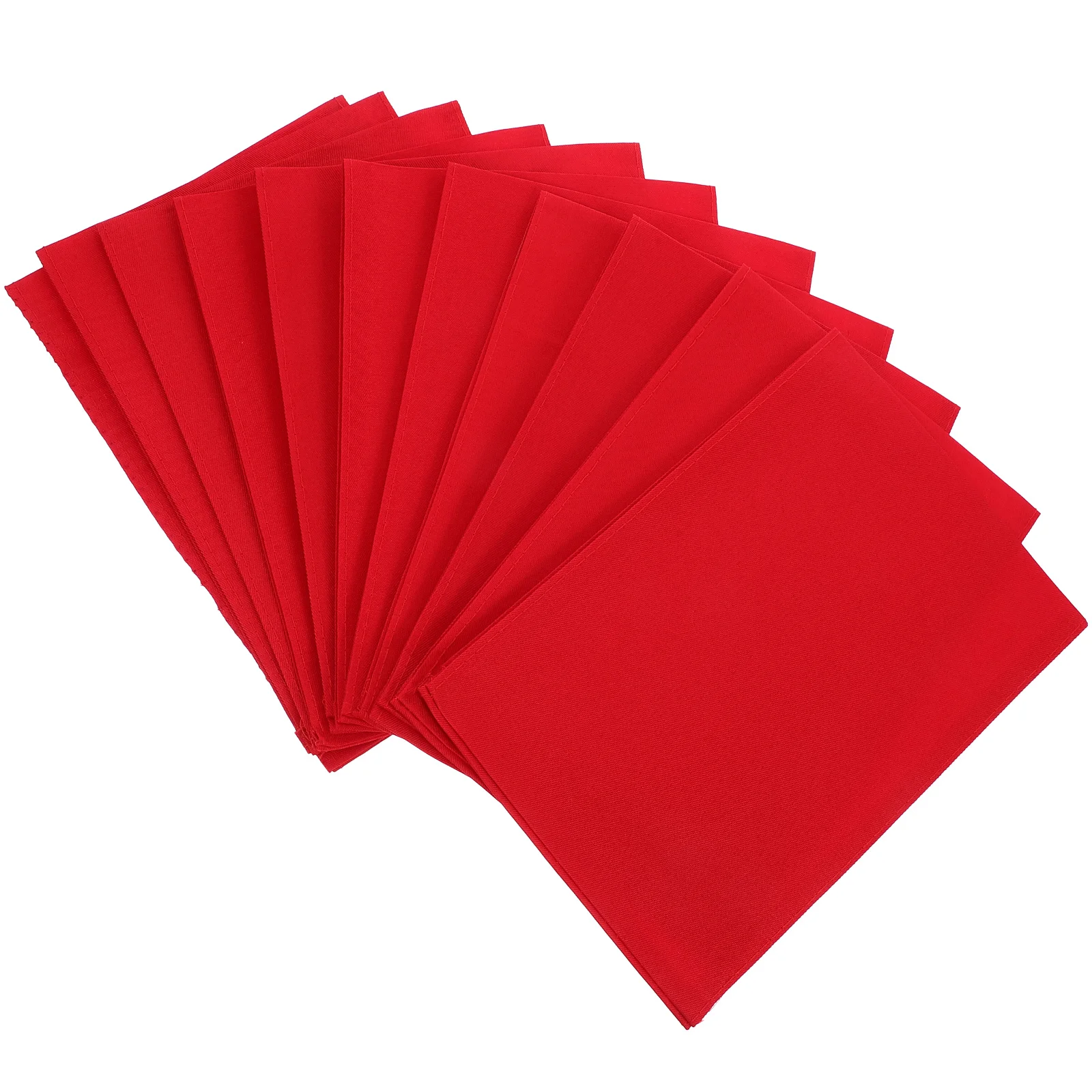 10Pcs Blank Red Captain Armbands Thickened Cotton Adjustable Sports Team Duty Sleeves Soccer Organizer Badge