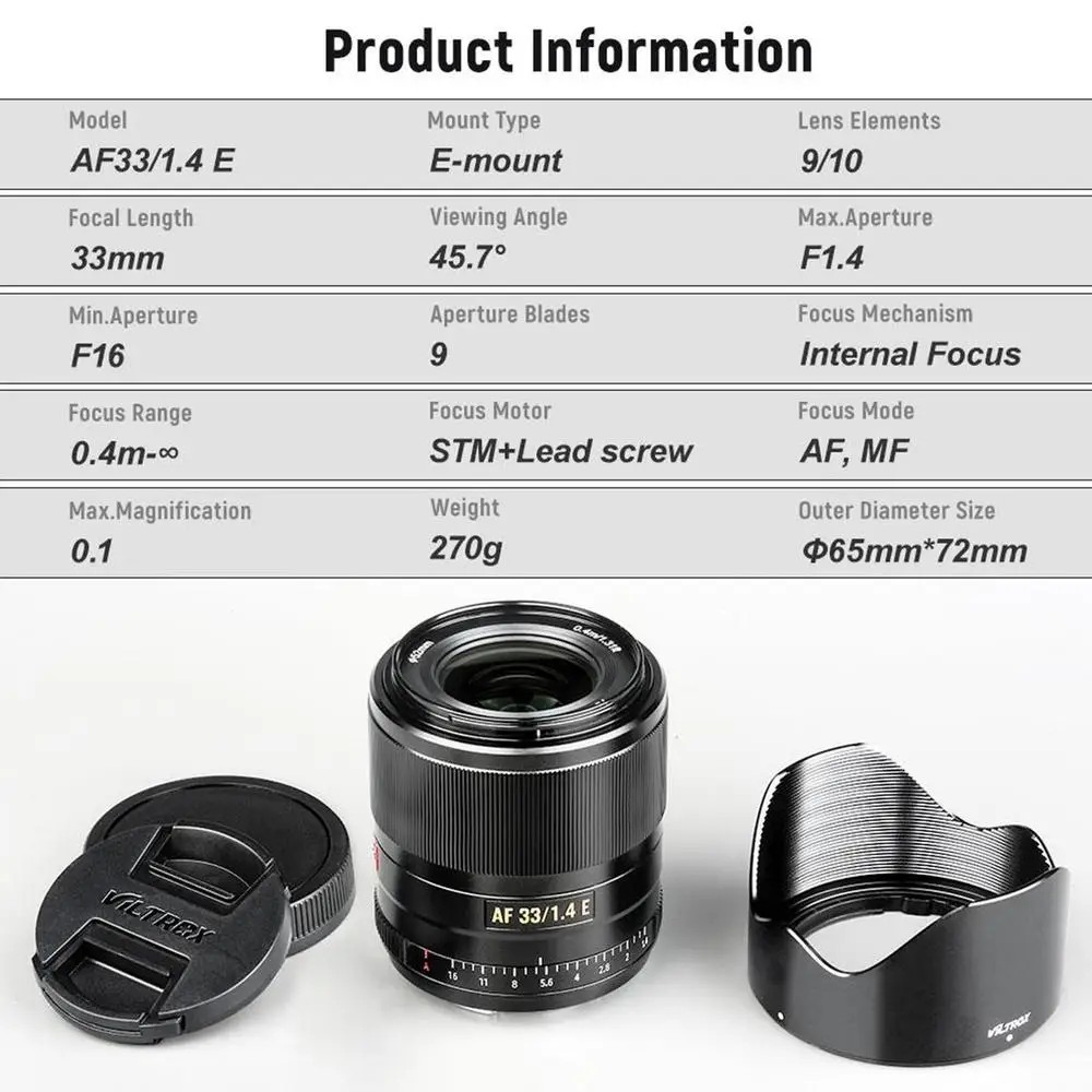 Imagem -05 - Lente af Grande Angular Viltrox Ultra para Sony e Mount Aps-c Zv-e10 a7 A6600 A6100 A6000 A7r 13 mm 23 mm F1.4