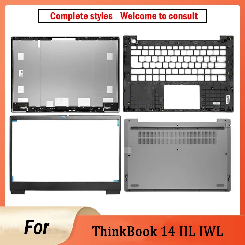 

14-дюймовый новый чехол для ThinkBook 14 IIL 14-IWL 14-IML, корпус для ноутбука, верхняя крышка с ЖК-дисплеем/задняя крышка/передняя панель/нижний корпус