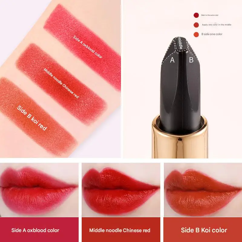 AGAG 風味豊かな 3 色の口紅ナショナル タイド リップ メイクアップ防水非除去メイクアップ 3 色白肌にこだわらない