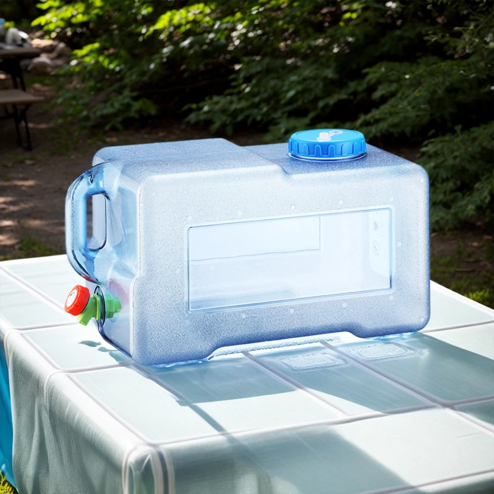 

25L Mineral Water Barrel Large Capacity Water Storage Bucket Leak-Proof Camping Water Bucket for Self-Driving Tour