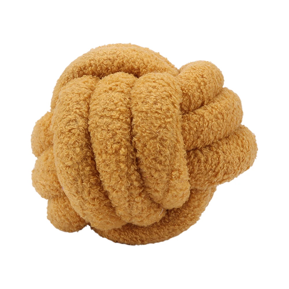 24cm/9,45 in geknoteten Ball Kissen Plüschtiere lustige Form Plüsch Puppe Kissen nach Hause Plüsch Ornament Spielzeug für Kinder Geburtstags geschenke