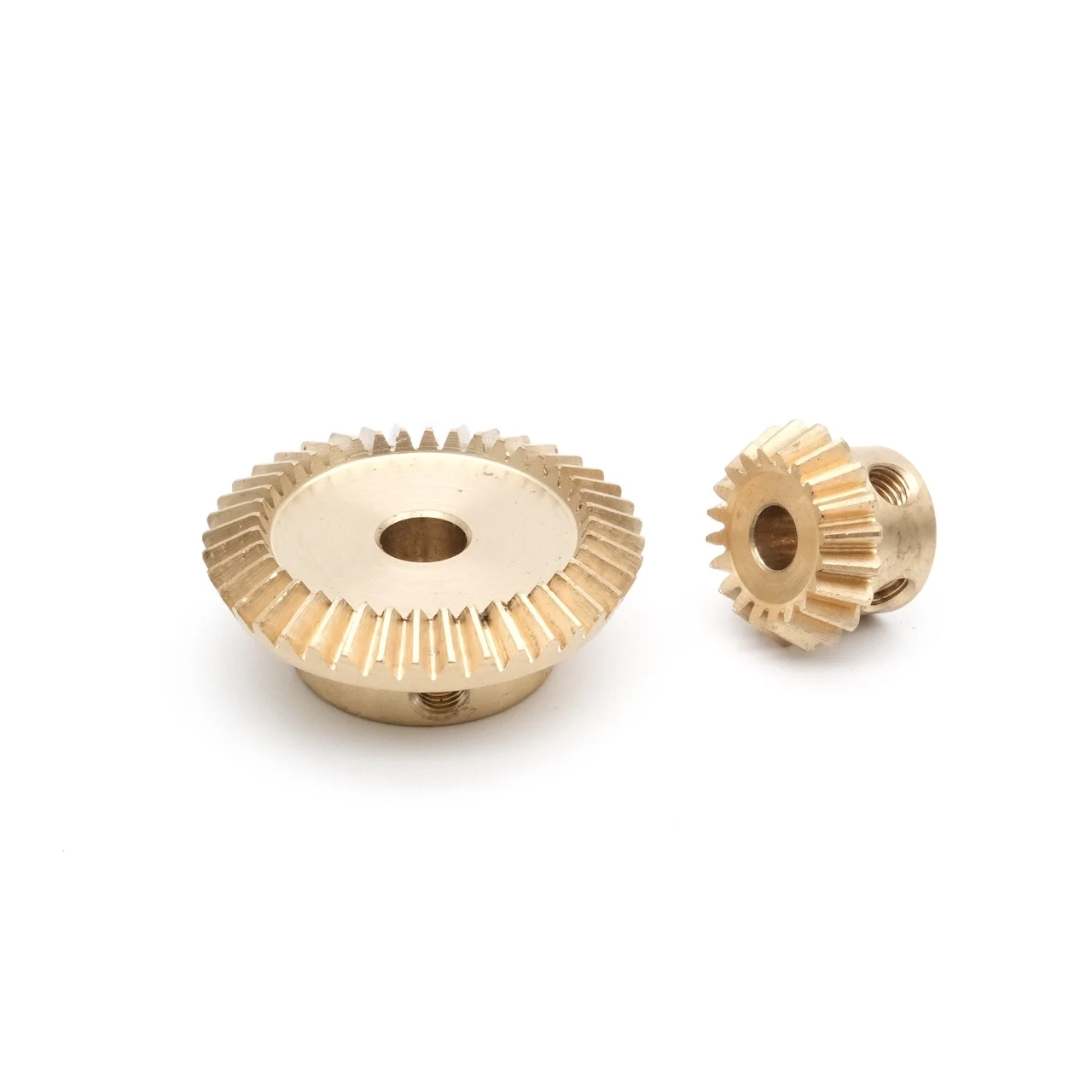 

1:2 Brass Bevel Gear 1M 20T-40T Straight 90-Degree DIY Model Metal Wheel
