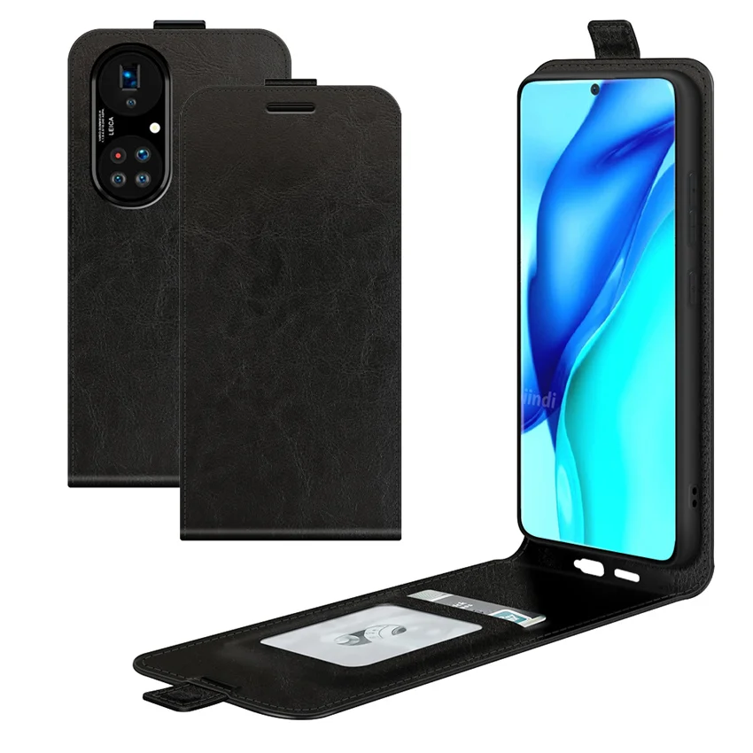 For Huawei P50 P50 Pro Case Flip Leather Cases For Huawei P50 High Quality Vertical Wallet Leather Case For Huawei P50 Pro