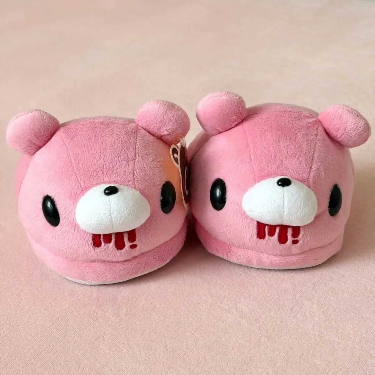 Gloomy Bear Anime Merchandise Cartoon Mädchen-Herzchen Baumwoll-Hausschuhe Kreative Kawaii Einheitsgröße Indoor Plüsch Warme Hausschuhe Großhandel – Detail 1