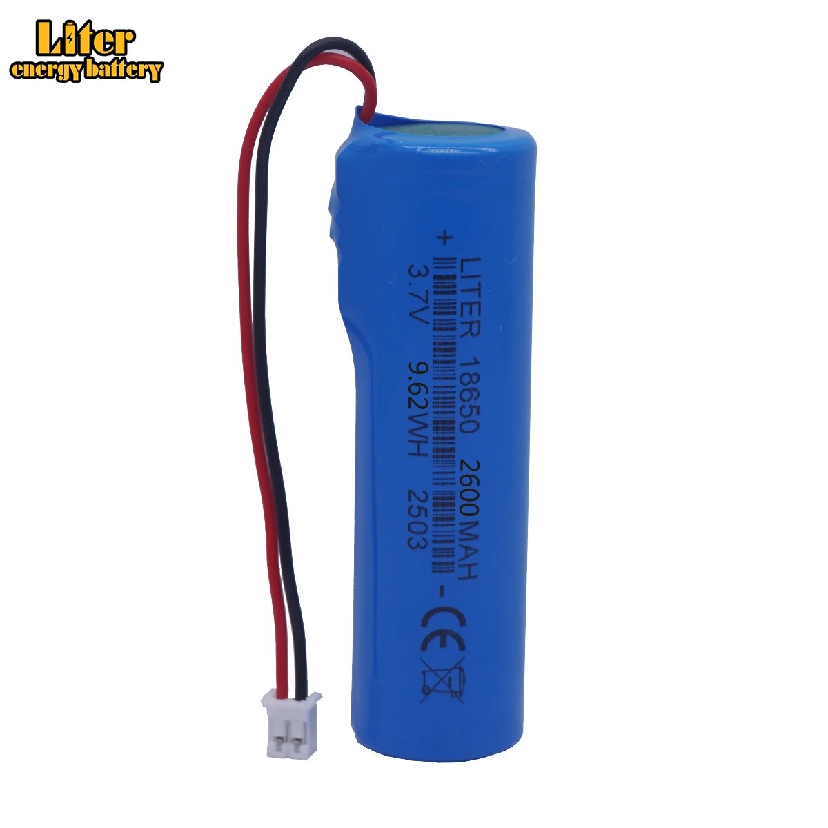 18650 PCB بطارية ليثيوم 3.7 فولت 1S1P 2600 مللي أمبير مع PH2.0 رابط التوصيل للإضاءة الأنظف لعبة كهربائية سمّاعات بلوتوث #2