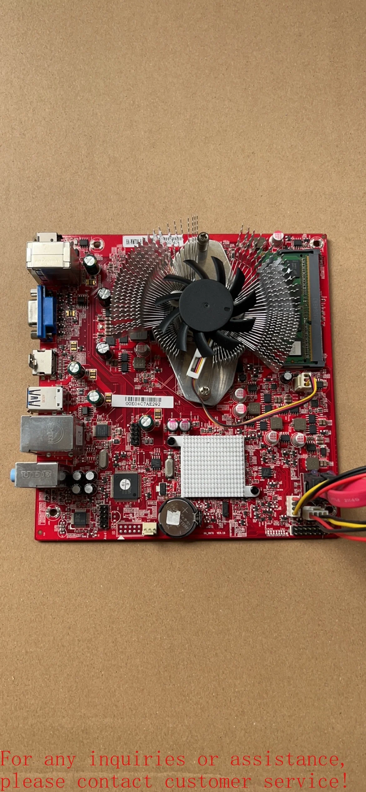 

For Shenzhou M7XA desktop HA-NM70A H61 main board with notebook i5-3210M CPU 4G memory