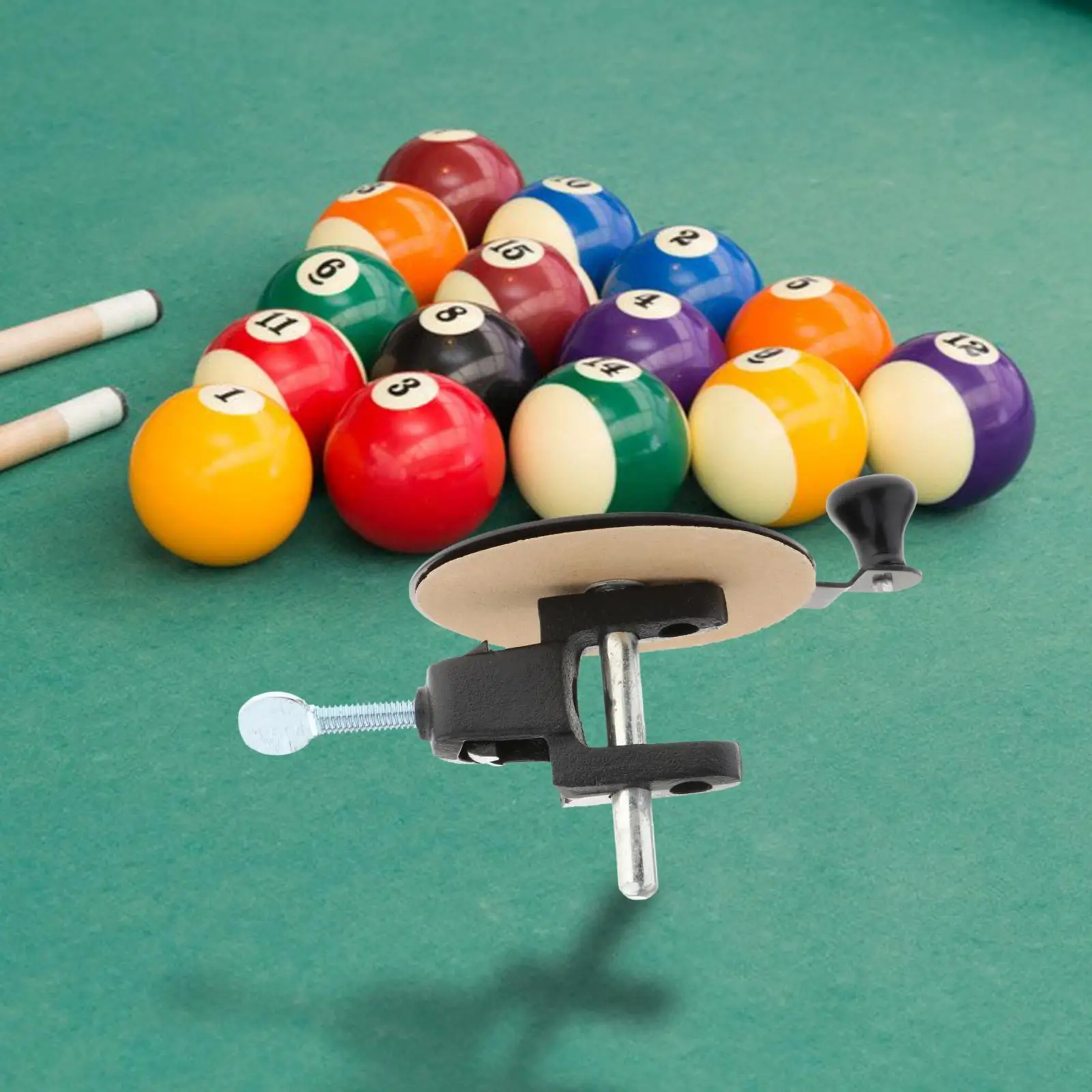 Ponceuse à pointe de queue de billard, outils à main pour le polissage et l'entretien de la queue de billard