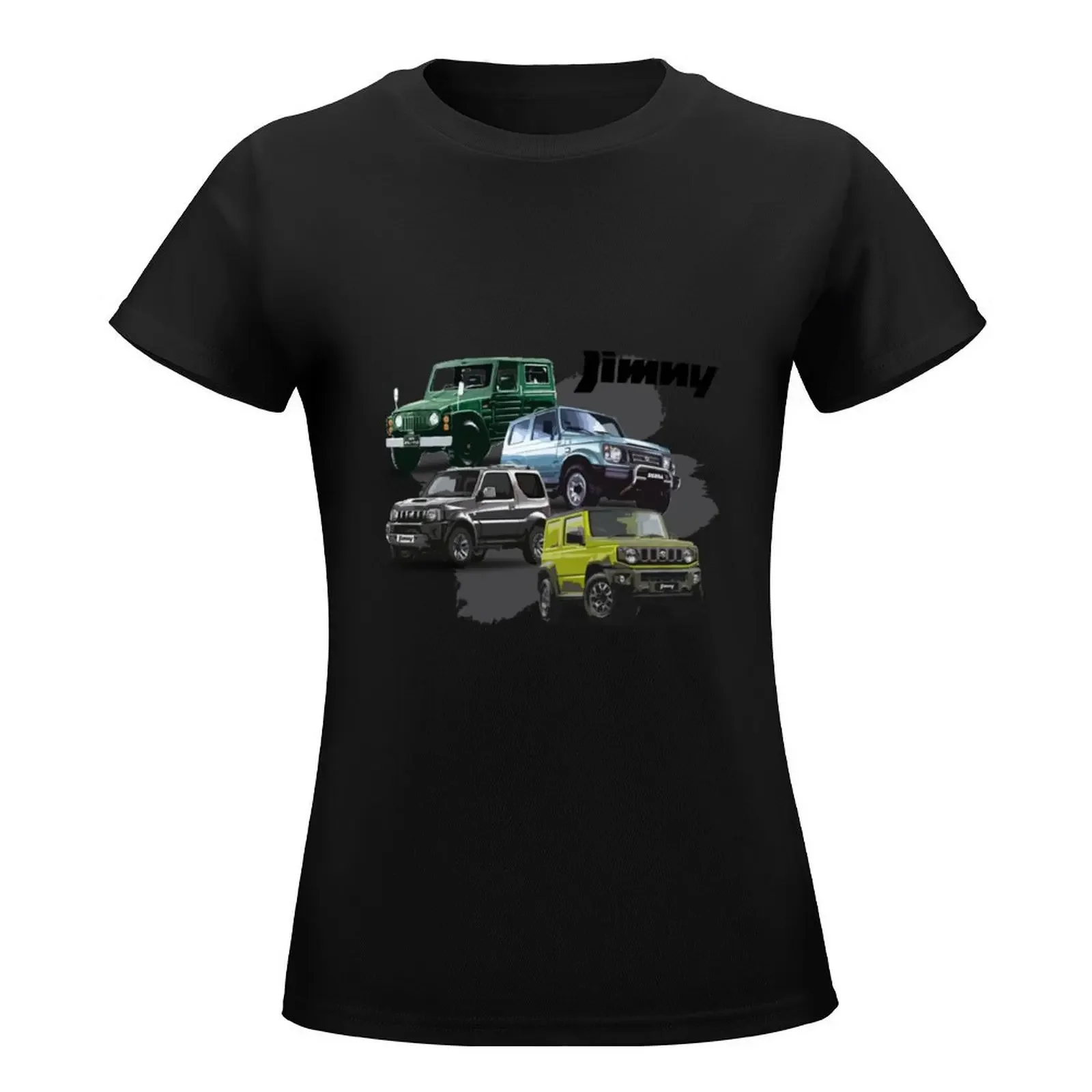 Jimny Generations T-Shirt summer top Short sleeve tee female Female clothing t-shirt dress for Women graphic