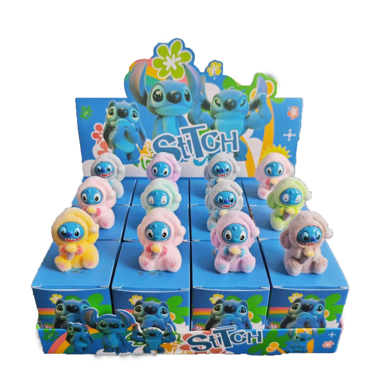 

Disney Stitch слепая коробка Стич фигурка игрушки милая кукла Лило Стич тайная коробка сумка кулон Декор детский подарок