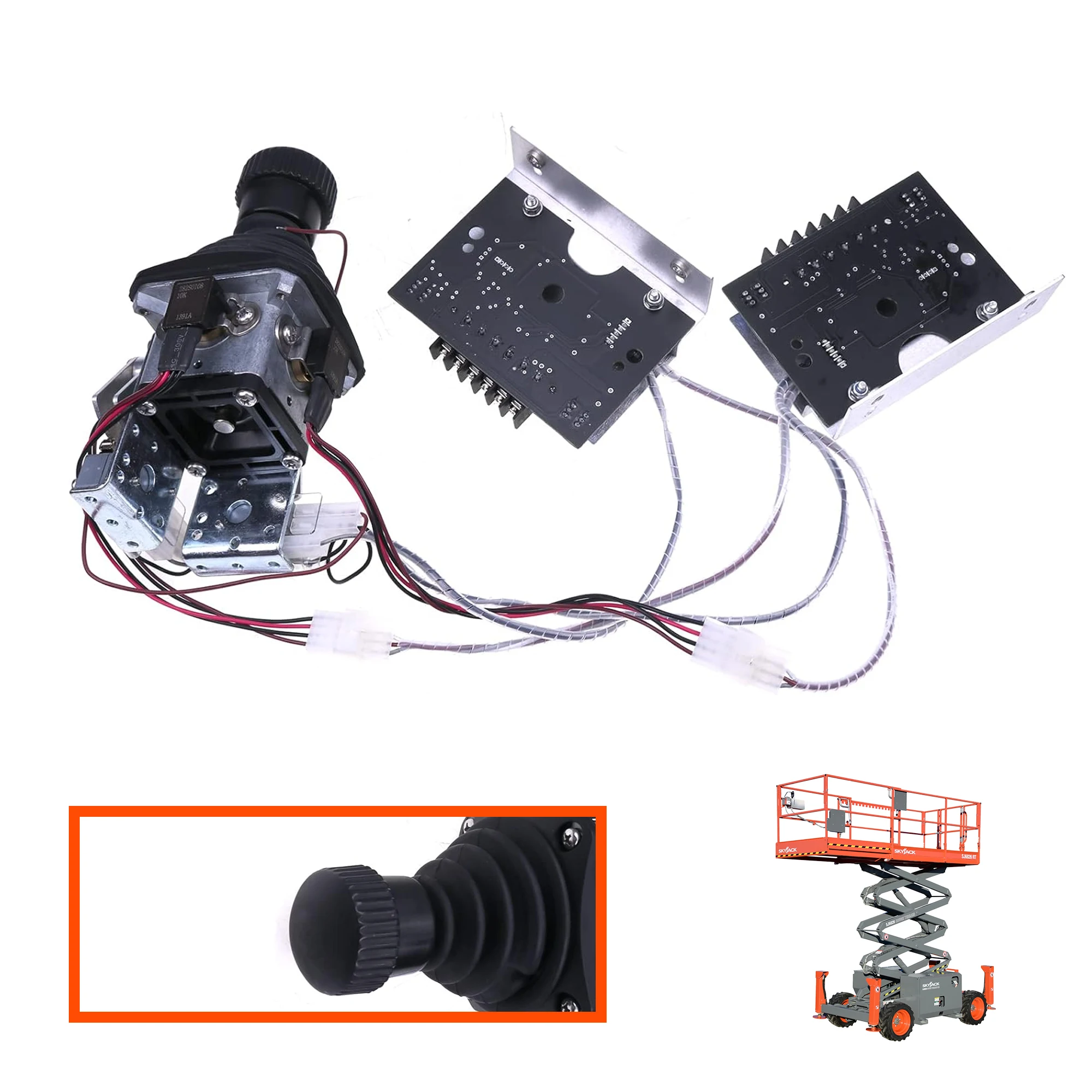 

Joystick Controller 53073 53073GT for Genie S-40 S-45 Z-45/25 Z-60/34 Z-45/22 Z-60/34, Replace 53073H, 24493, 24493GT