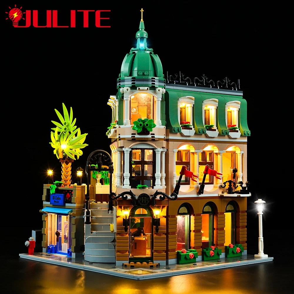 LED Light Kit For Creator Expert 10297 Boutique Hotel Holiday Travel Living Toys Building Model DIY Toys Not Building Block