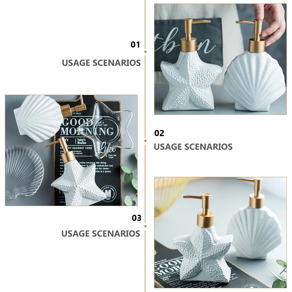 

Bathroom Bottling Bottle H Soap Dispenser White Travel Foam Pump Lotion Liquid Container Shampoo Bottle Household Soap Portable