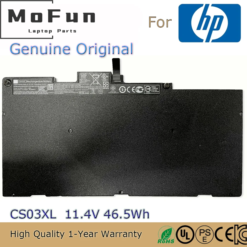 Imagem -01 - Bateria do Portátil para hp Elitebook Cs03xl 11.4v 46.5wh 745 840 g3 g4 854108850 800513001 Hstnn-ib6y Original Brand New bateria do portatil para hp elitebook cs03xl 114v 465wh 745 840 g3 g4 854108850 800513001 hstnn ib6y original brand new 01