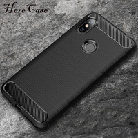 Case For Xiaomi Redmi Note 6 Pro Redmi 6 Pro Shockproof TPU Carbon Fiber Soft Silicone Cover For Xiaomi Redmi Note 6 Pro Case