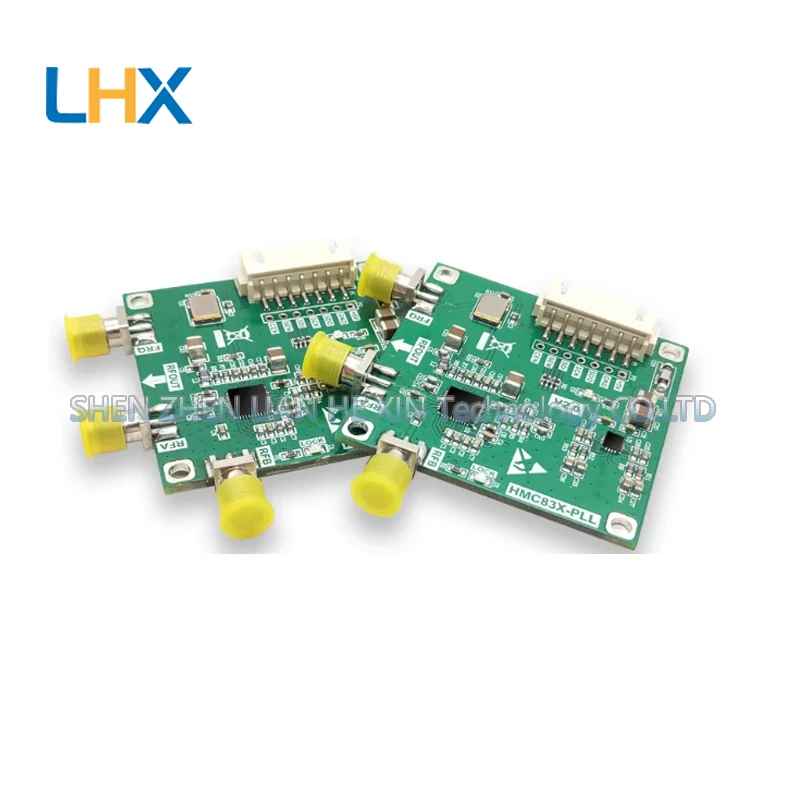 HMC830 25M-3G broadband phase-locked loop frequency source module RF signal source low-noise LDO