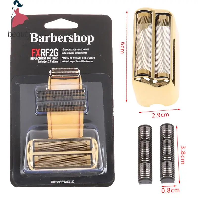 Cabezal de corte y red de repuesto para Afeitadora eléctrica Babyliss, accesorios de barbero, 1 Juego