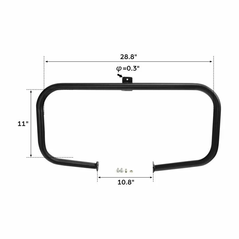 Motorcycle Engine Guard Highway Crash Bar For Harley Touring Electra Glide Road King FLHT 1997-2008