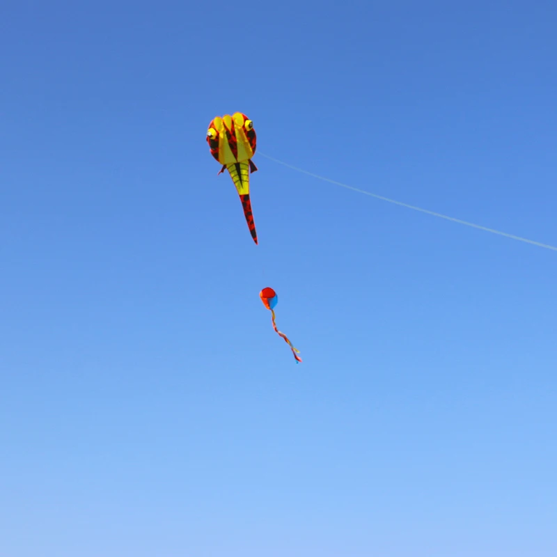 Cerf-volant sans cadre pour enfants, animaux doux 3D, facile à voler, Interaction Parent-enfant, résistant aux déchirures et étanche