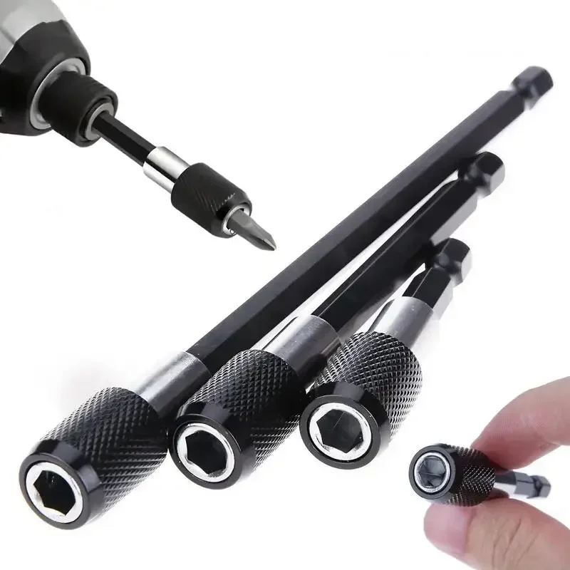 

1/3 шт., набор удлинителей держателя магнитного сверла, быстроразъемный универсальный адаптер для ударной электрической дрели, прочные инструменты