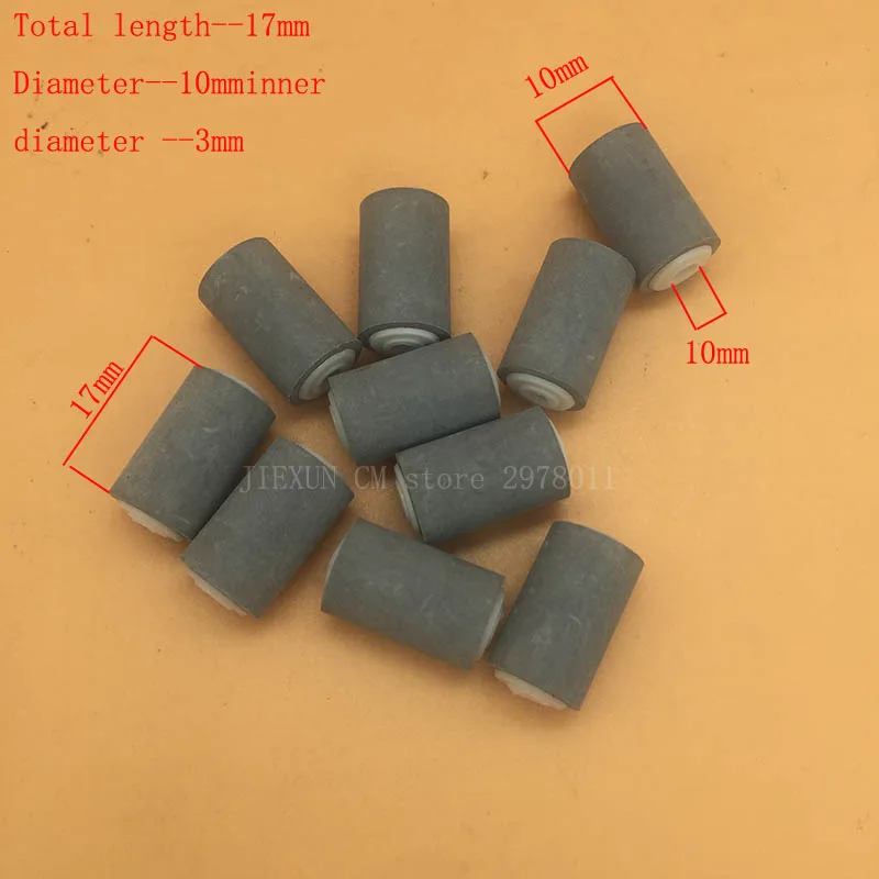 Rubber Pinch Roller Paper Pressure Wheel for Allwin Human Xuli Yaselan Dika Eco Solvent Printer Feeding Wheel 17mm image 4