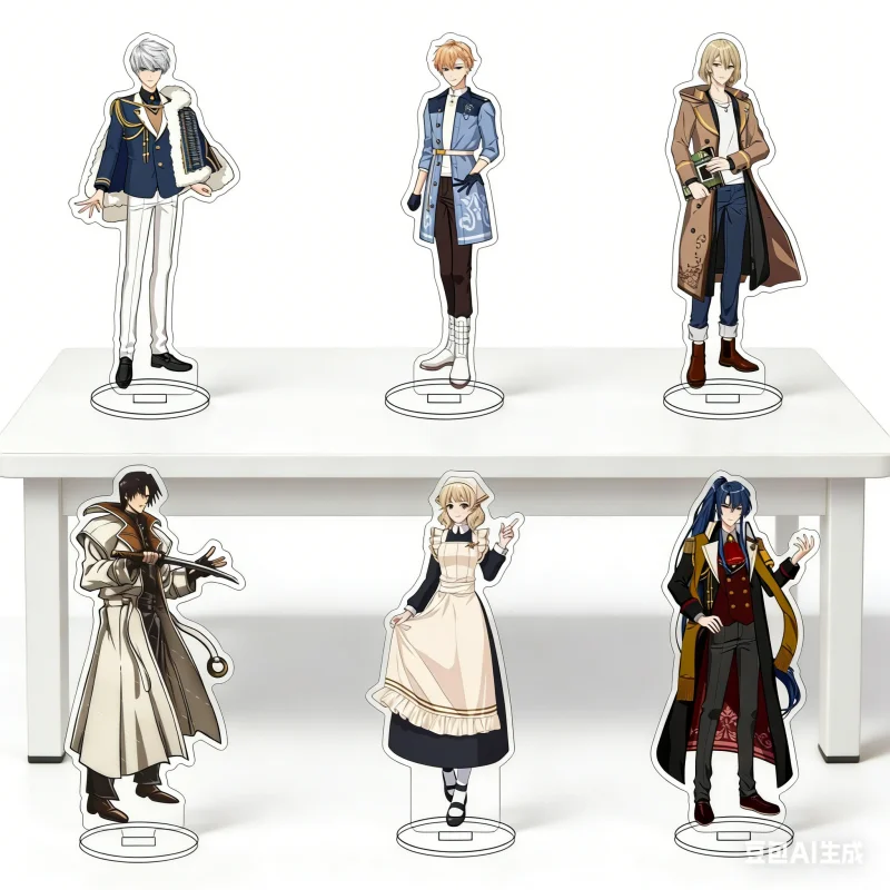 Аниме Обещание персонажей Волшебника Акира Масаки Артур Гранвель Рабочий стол Домашний декор Настольный орнамент Коллекция