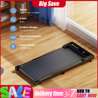 Formill Under Treadmil Max load 100KG Treadmill 1-6 km/h Speed Multi-Function LED Display Remote Control Compact for Home