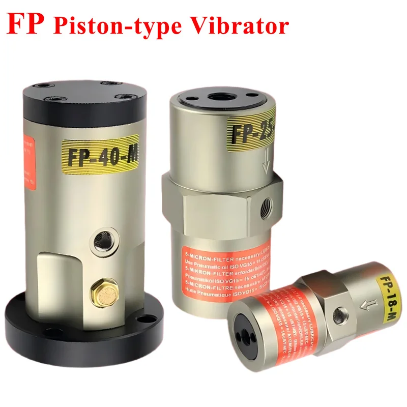 FP-60-M FP-80-M Piston Oscillator Pneumatic Vibrator FP-12-M FP-18-M FP-25-M FP-35-M FP-50-M Pneumatic Industrial Vibrator FP