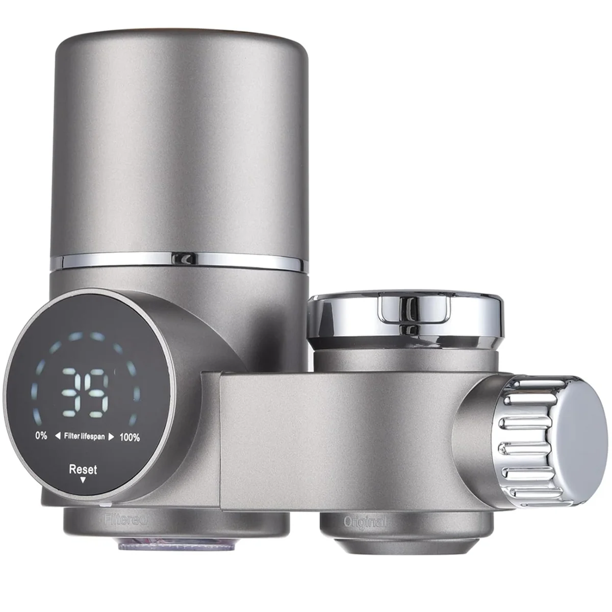 

A99U Фильтр для воды для раковины со светодиодным дисплеем, очиститель воды для крана, система фильтрации водопроводной воды с креплением на смеситель для кухни