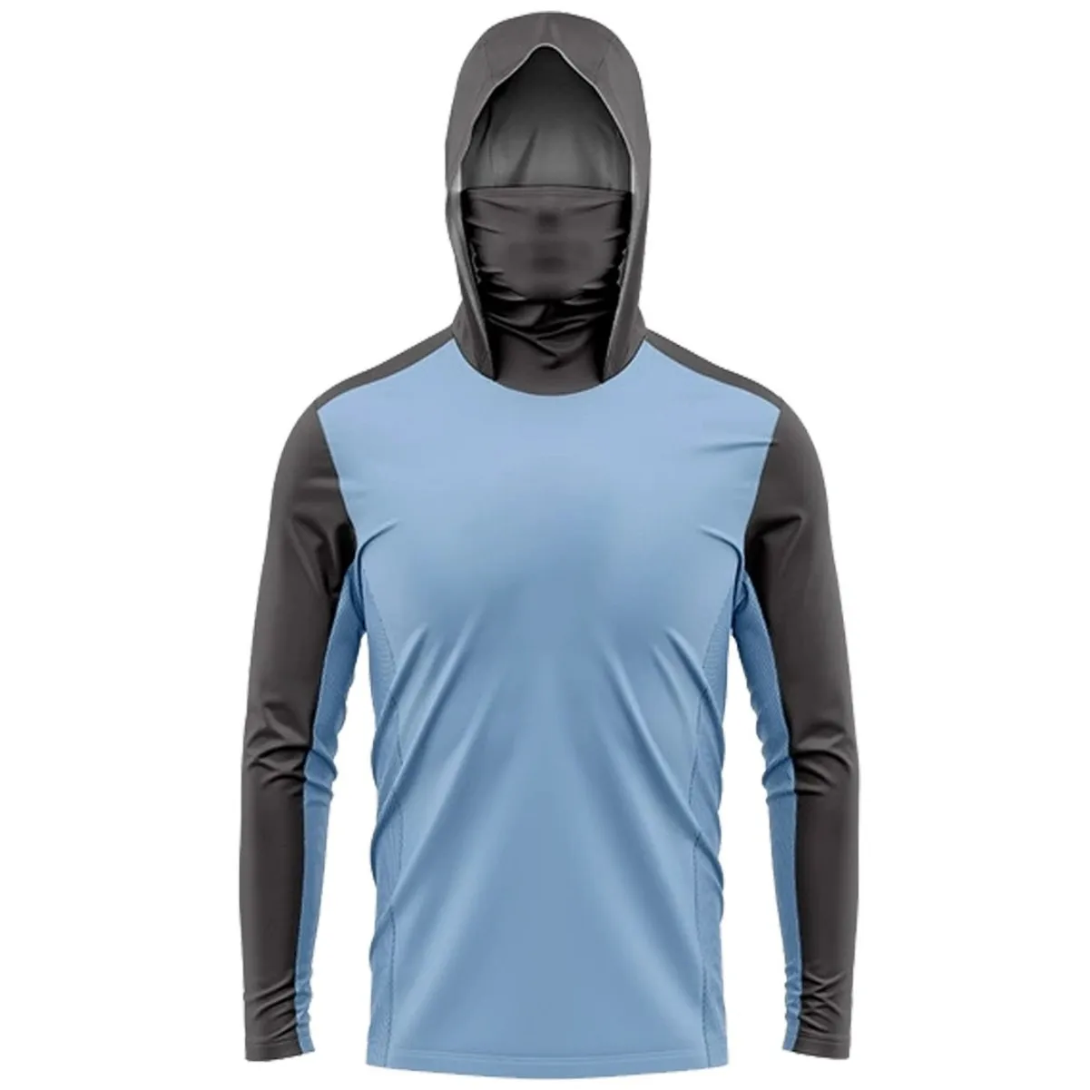 قميص صيد للرجال بأكمام طويلة، قميص رياضي سريع الجفاف، صيفي قابل للتنفس للحماية من الأشعة فوق البنفسجية، ملابس خارجية #5