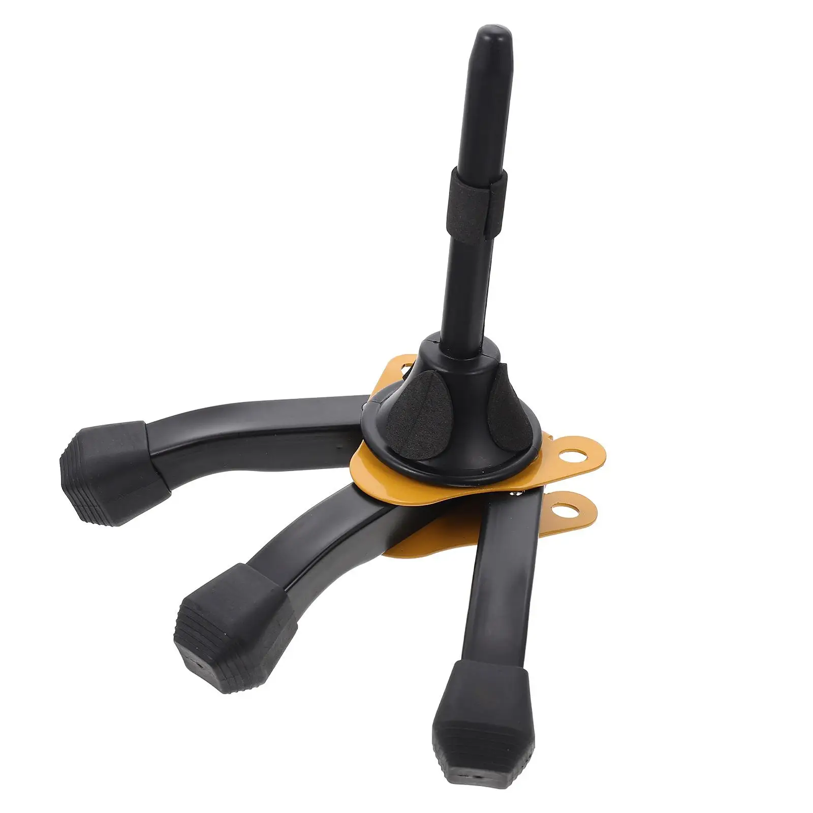 

Flute Stand Clarinet Holder Tripod Support Lightweight Iron Bracket Mini Pedestal for Instruments Foldable Detachable Stable