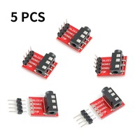 5PCS TRRS 3.5mm Audio Socket Jack Breakout Headphone Video Audio MP3 Jack Professional Module 3.5 MM Board