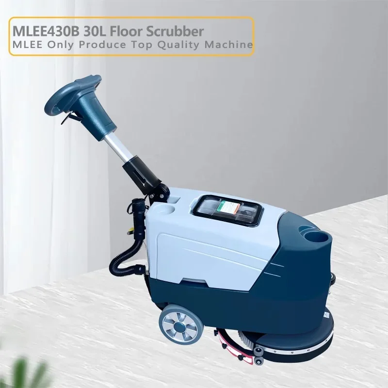 Battery Small Floor Washing Compact Warehouse  Scrubber Machine