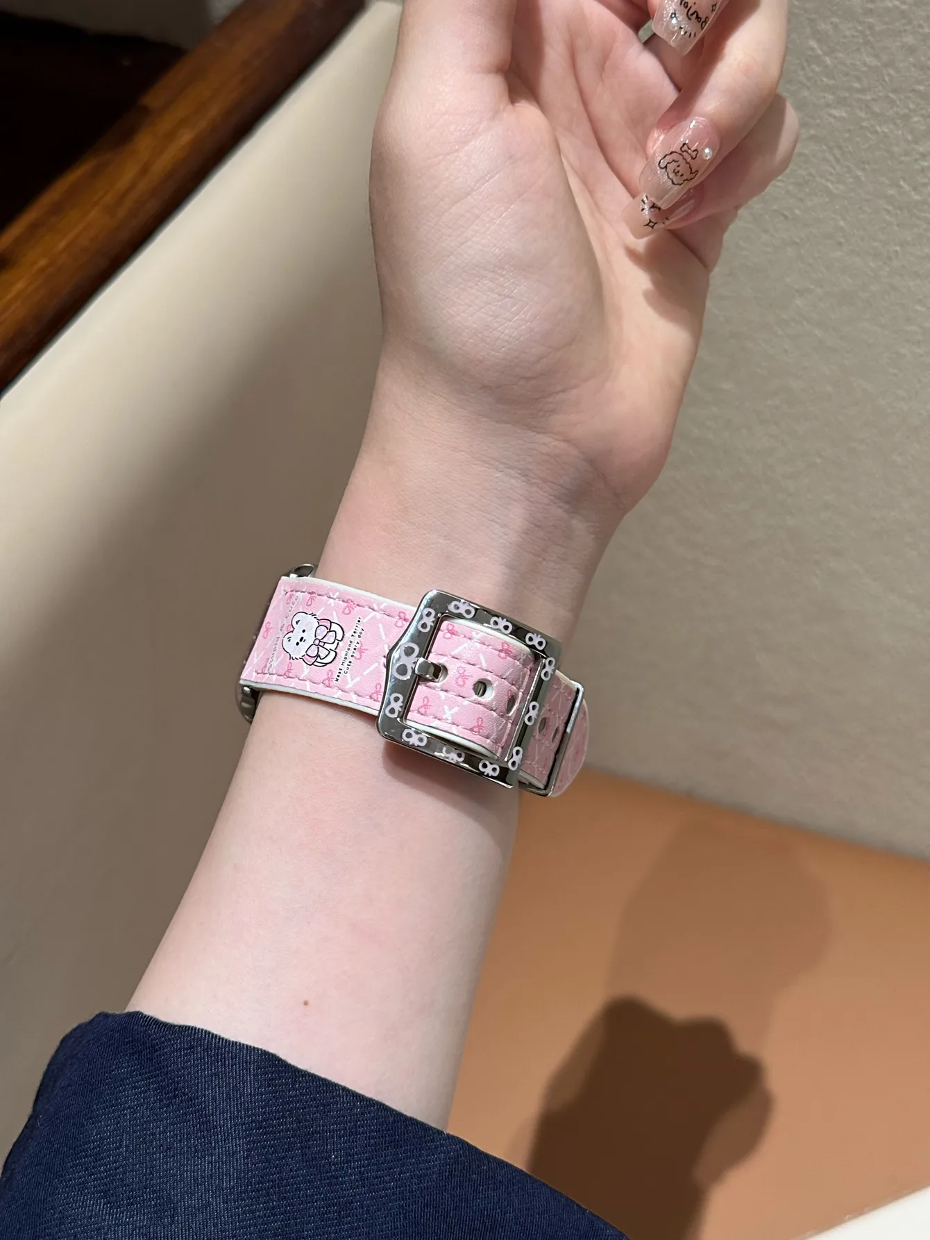 لطيف جرو سيليكون حزام من الجلد لساعة أبل الفرقة 10S 42/46 مللي متر 49Ultra SE سوار ل Iwatch 38/41/45 40/44 مربع مشبك