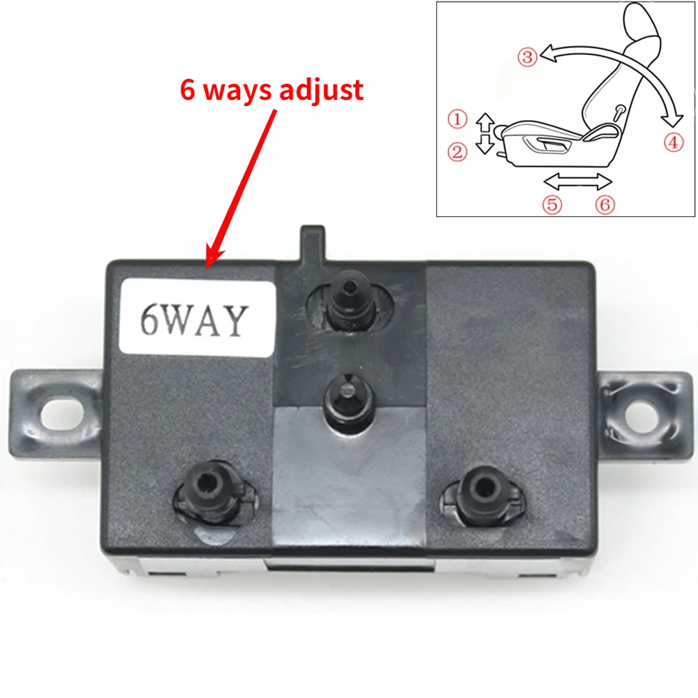 Interruptor de Control de Ajuste del Asiento Delantero Izquierdo y Derecho para Subaru Forester SG SH Legacy Outback Impreza WRX GEE GHE STI GRE GRF GVF Tribeca